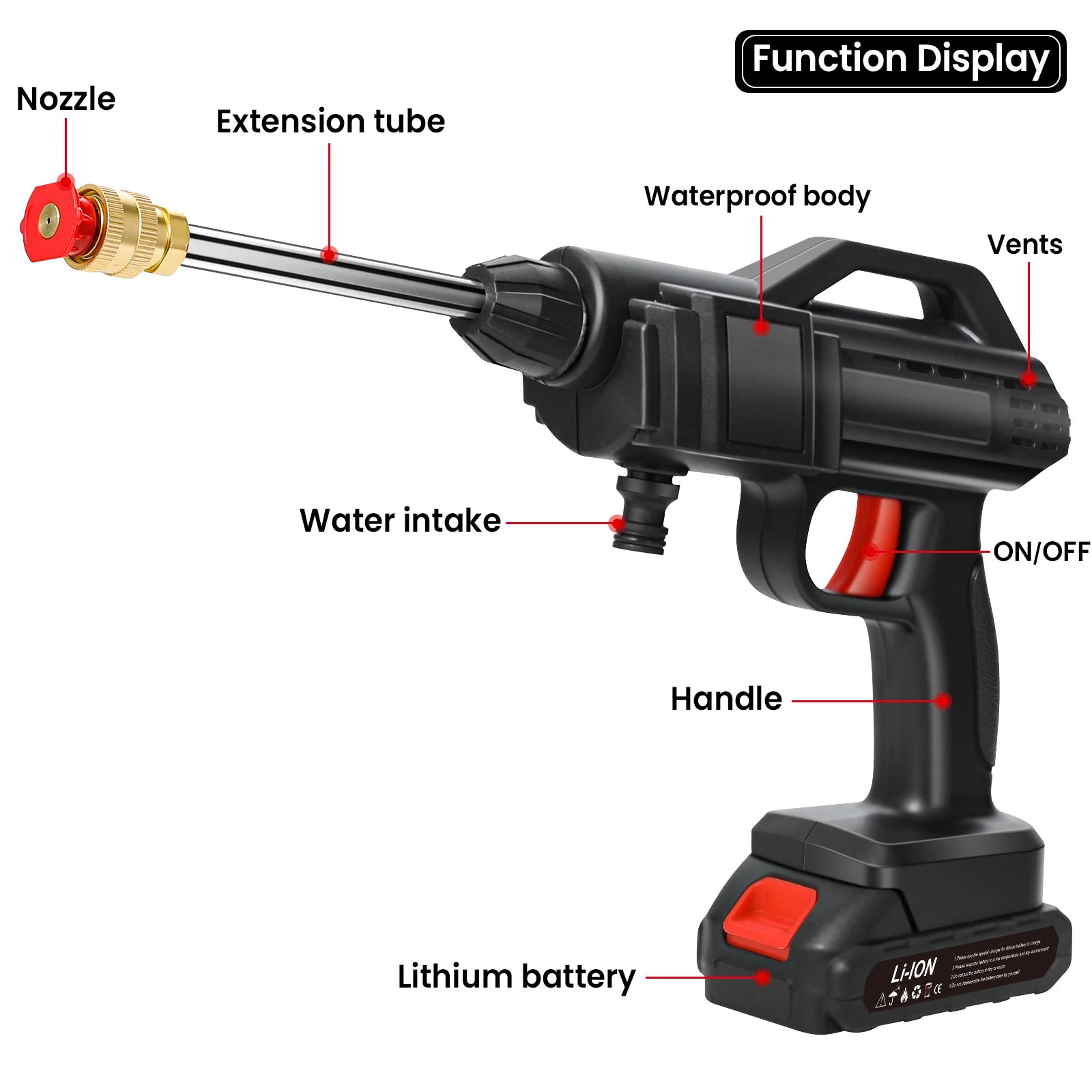 Pistolet Nettoyage Économe & Autonome